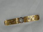 Broche - 14 karaat Geel goud Diamant (Natuurlijk), Sieraden, Tassen en Uiterlijk, Antieke sieraden