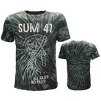 Sum 41 Reaper Dip Dye T-Shirt - Officiële Merchandise, Verzenden, Nieuw