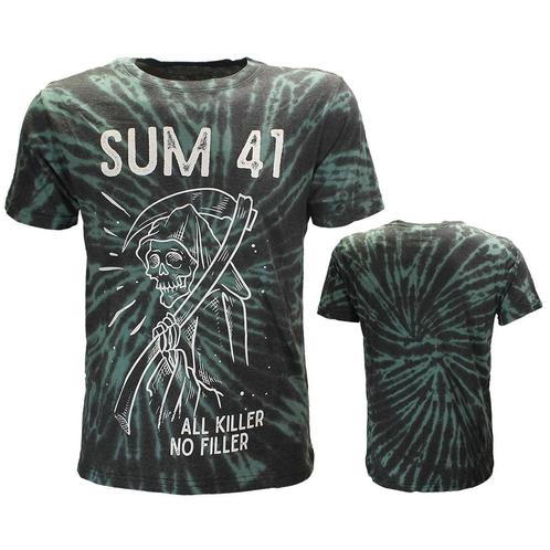 Sum 41 Reaper Dip Dye T-Shirt - Officiële Merchandise, Kleding | Heren, T-shirts, Verzenden