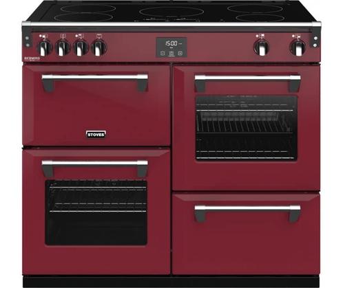 €4745 Stoves Richmond S1000 Deluxe Ei Chili Red, Witgoed en Apparatuur, Fornuizen, Ophalen of Verzenden