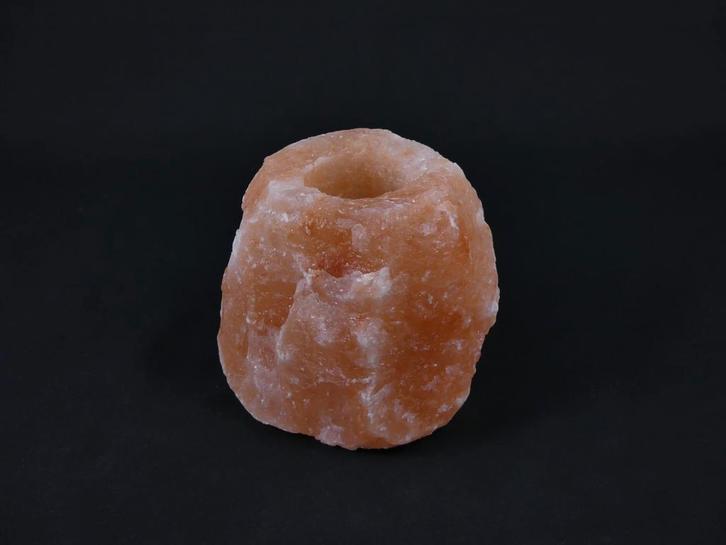 Waxinelichthouder / Theelichthouder Zoutsteen Himalaya -..., Antiek en Kunst, Antiek | Glas en Kristal, Ophalen of Verzenden