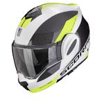Scorpion Exo-Tech Evo Team Wit-Neon Geel Systeemhelm, XS, Systeemhelm, Nieuw met kaartje, Overige merken