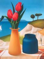Roberto Masi (1940-2011) - Tulipani Rossi, Antiek en Kunst