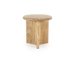 Salontafel Leoti small 45x45cm - natuurlijk | BY-BOO, Ophalen of Verzenden, Nieuw