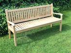 Groot assortiment teak houten tuinbanken. Zat 25 maart open