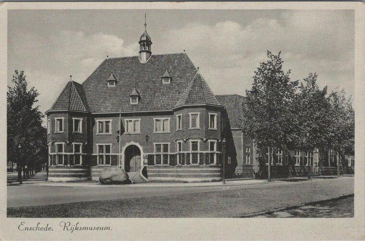 ENSCHEDE - Rijksmuseum, Verzamelen, Ansichtkaarten | Nederland, Verzenden