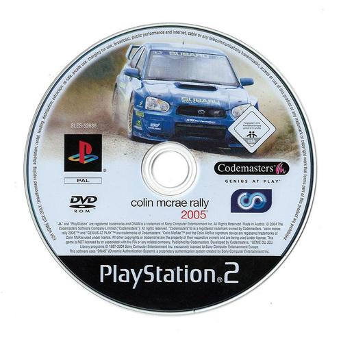 Colin McRae Rally 2005 (losse disc) (PlayStation 2), Spelcomputers en Games, Games | Sony PlayStation 2, Gebruikt, Verzenden