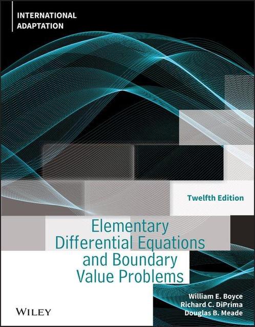 9781119820512 Elementary Differential Equations and Bound..., Boeken, Schoolboeken, Zo goed als nieuw, Verzenden