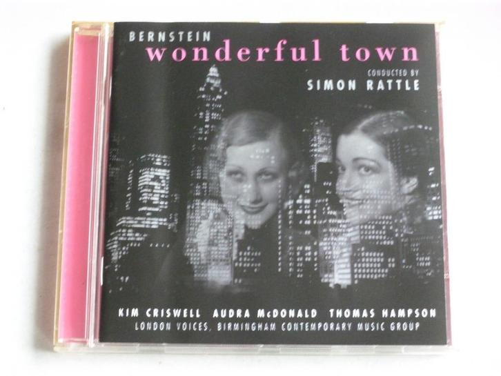 Bernstein - Wonderful Town / Simon Rattle, Cd's en Dvd's, Cd's | Klassiek, Zo goed als nieuw, Verzenden