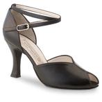 Klassieke Dames Dansschoenen - Tango en Salsa - Peeptoe - Zw, Verzenden, Nieuw