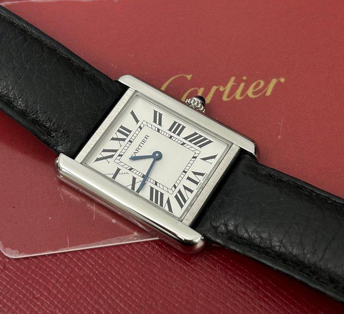 Cartier - Tank Solo - WSTA0030 - Unisex - 2016, Sieraden, Tassen en Uiterlijk, Horloges | Heren