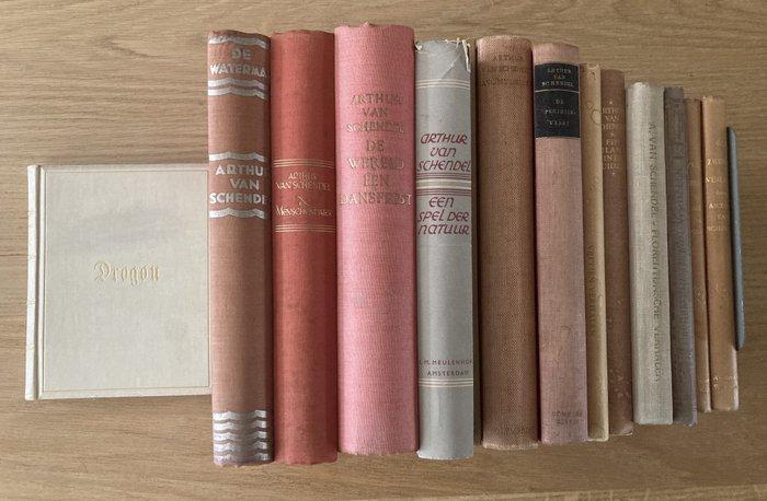 Arthur van Schendel - Lot met 14 boeken, waarvan 8 eerste, Antiek en Kunst, Antiek | Boeken en Bijbels