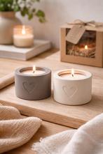 Leeff Theelichthouders Hilde – Beton ( nieuw), Verzenden, Nieuw