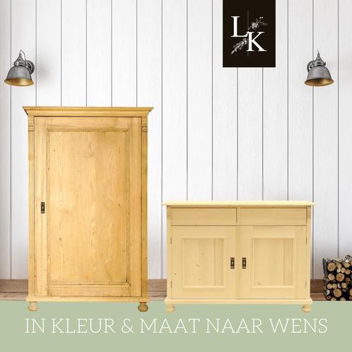 Landelijke klassieke kinderkamer - eendeurskast, commode, Huis en Inrichting, Kasten | Overige, Nieuw