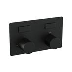 Brauer Black Carving Thermostatische Inbouw Badkraan met, Doe-het-zelf en Verbouw, Sanitair, Ophalen of Verzenden, Nieuw