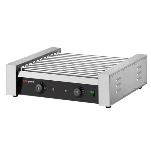 GGM Gastro | RVS Hotdog grill - met 11 rollen & | HDGJ11, Zakelijke goederen, Horeca | Keukenapparatuur, Nieuw in verpakking, Fornuis, Frituur en Grillen