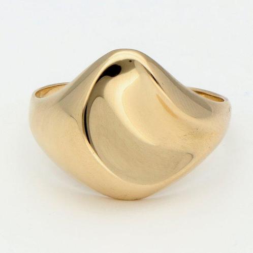 Ring - 14 karaat Geel goud, Sieraden, Tassen en Uiterlijk, Ringen