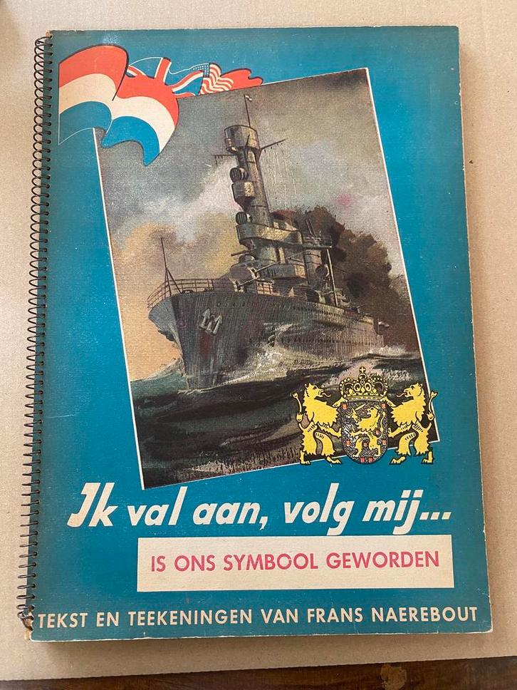 Schilderijen / Geschiedenis Nederlandse Oorlogsschepen 1946, Verzamelen, Militaria | Tweede Wereldoorlog, Marine, Nederland, Boek of Tijdschrift