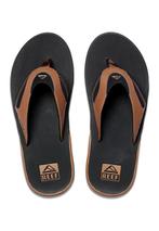 Reef Slippers Fanning CI8102 Zwart / Bruin-43, Verzenden, Nieuw, Zwart