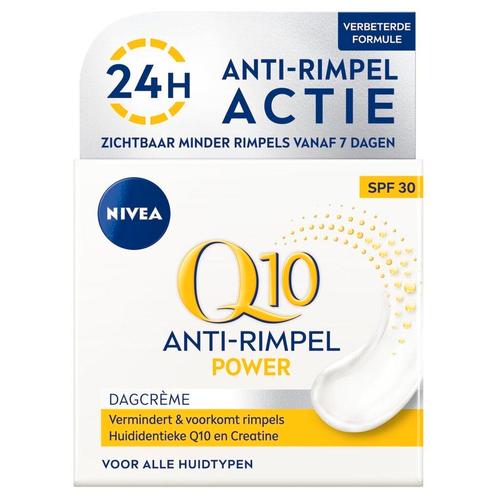 NIVEA Q10 Power SPF30 Anti-Rimpel Dagcrème, Sieraden, Tassen en Uiterlijk, Uiterlijk | Lichaamsverzorging, Nieuw, Verzenden