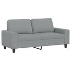 Tweezitsbank 140cm Lichtgrijs - Retourdeal - 47% Korting!, Huis en Inrichting, Banken | Bankstellen, 150 tot 200 cm, 75 tot 100 cm
