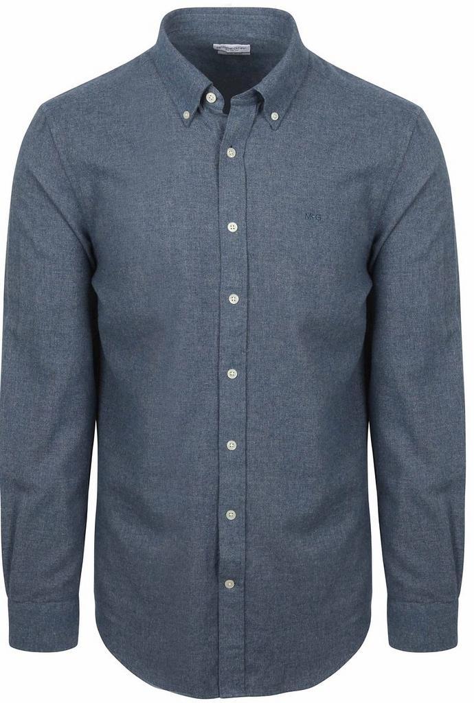 McGregor Overhemd Flanel Melange Blauw maat 3XL Heren, Kleding | Heren, Overhemden, Blauw, Nieuw, Verzenden