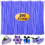 Fako Bijoux - 200 Paarse Pijpenragers - Set van 200 Stuks, Verzenden, Nieuw