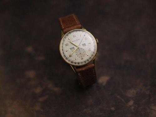 Movado - triple date - Heren - 1950-1959, Sieraden, Tassen en Uiterlijk, Horloges | Heren