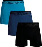 Muchachomalo Boxershorts Microfiber 3-Pack 66 maat 3XL Heren, Kleding | Heren, Ondergoed, Verzenden, Zwart, Muchachomalo, Boxer
