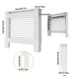 Hoge Radiatorombouw van MDF met Bovenplank, Verzenden, Nieuw