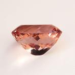 1 pcs Oranje, Roze Morganiet - 14.40 ct - International, Sieraden, Tassen en Uiterlijk, Edelstenen, Nieuw