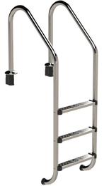 IDEAL Standaard RVS zwembadtrap 3 treden - AISI 316, Tuin en Terras, Zwembad-toebehoren, Verzenden, Nieuw