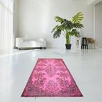 Roze vintage  Certificaat  Schoongemaakt - Vloerkleed -, Nieuw
