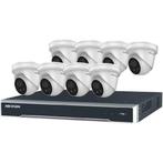 Hikvision 4 Megapixel IP Kit van 8 EXIR Dome Cameras + 2TB, Zakelijke goederen, Kantoor en Winkelinrichting | Beveiliging, Ophalen of Verzenden