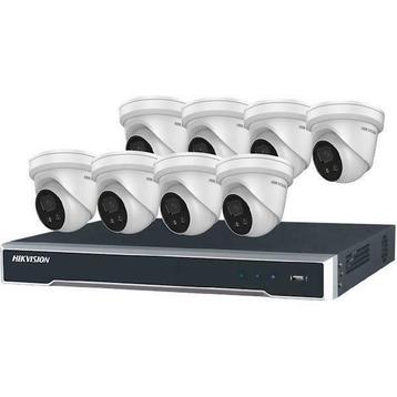 Hikvision 4 Megapixel IP Kit van 8 EXIR Dome Cameras + 2TB
