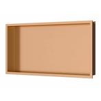 Inbouwnis Luca Sanitair 60x30x6,5cm RVS Geborsteld Koper PVD, Ophalen of Verzenden, Nieuw, Bad