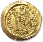 Romeinse Rijk. Zeno (474-491 n.Chr.). Goud Solidus,