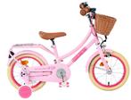 Volare Excellent Kinderfiets - Meisjes - 14 inch - Roze, Verzenden, Nieuw, 14 inch of minder
