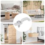 vidaXL LED Strip Clips 12 pcs Doorzichtig 2 x 1 x 0.5 cm, Verzenden, Nieuw, Kunststof