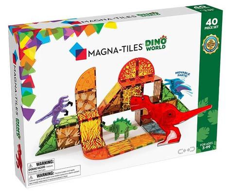 Magna tiles Dino world 40 stuks, Kinderen en Baby's, Speelgoed | Overig, Verzenden