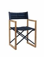 ARC Marine Regisseursstoel The Square Teak donker blauw, Watersport en Boten, Verzenden, Nieuw