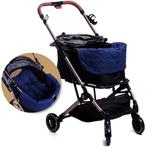 Hondenbuggy Comfort Kussen Blauw - 2 delig, Ophalen of Verzenden, Nieuw