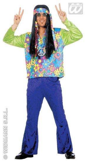 Flower Power pak fluweel Keenak, Kleding | Heren, Carnavalskleding en Feestkleding, Nieuw, Ophalen of Verzenden