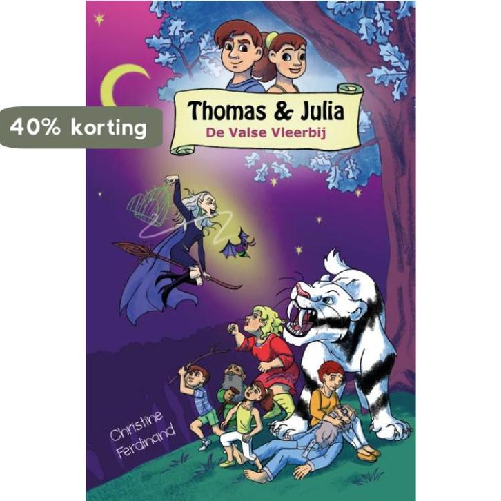 De valse vleerbij / Thomas en Julia / 1 9789082250329, Boeken, Kinderboeken | Jeugd | onder 10 jaar, Gelezen, Verzenden