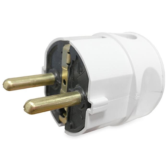 Haakse stekker met kabelinvoer aan zijkant (randaarde), Doe-het-zelf en Verbouw, Ventilatie en Afzuiging, Nieuw, Verzenden