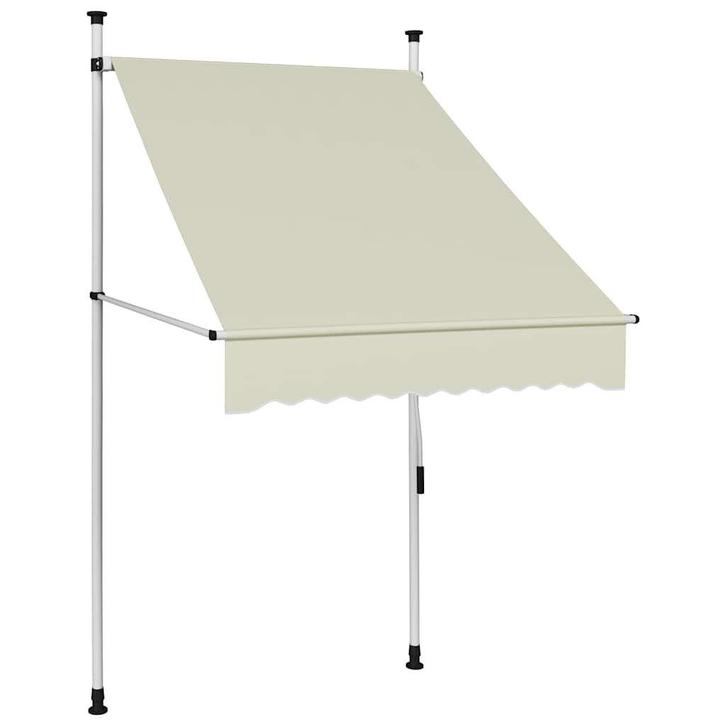Schaduwdoek 100cm creme | retourdeal 51% korting, Tuin en Terras, Schaduwdoeken, Nieuw, Ophalen of Verzenden