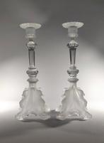 Kandelaar Val Saint Lambert - Griffon - gesigneerd - Glas