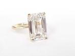 Verlovingsring - 14 karaat Geel goud - 8.01ct. tw. Diamant, Sieraden, Tassen en Uiterlijk, Antieke sieraden