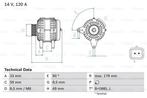 Dynamo / Alternator RENAULT VEL SATIS (2.0 16V Turbo,2...., Auto-onderdelen, Nieuw, Ophalen of Verzenden