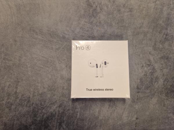 Veiling - Wireless Earbuds Pro 4 Wit - Nieuw, Telecommunicatie, Mobiele telefoons | Oordopjes